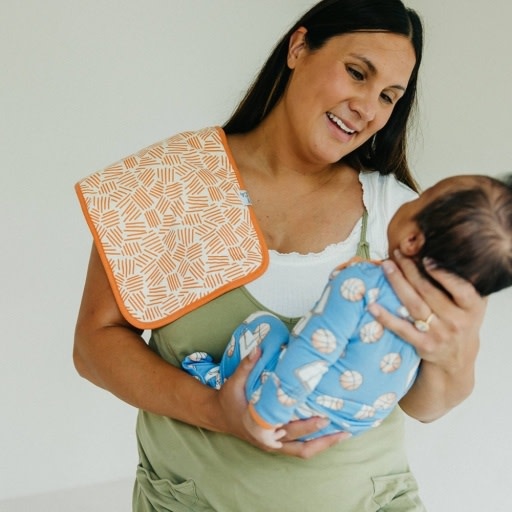 Copper Pearl 3 PACK PREMIUM BURP CLOTHS - DUNK
