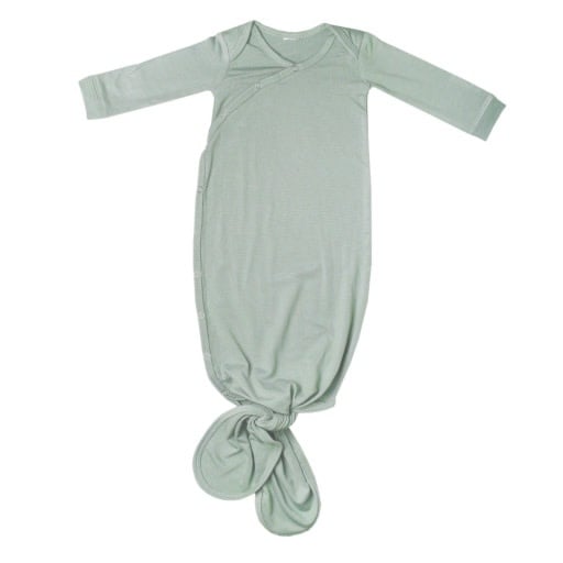 Copper Pearl NEWBORN KNOTTED GOWN - BRIAR