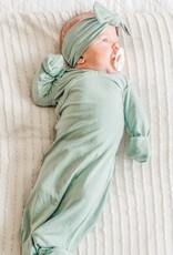 Copper Pearl NEWBORN KNOTTED GOWN - BRIAR