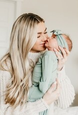 Copper Pearl NEWBORN KNOTTED GOWN - BRIAR