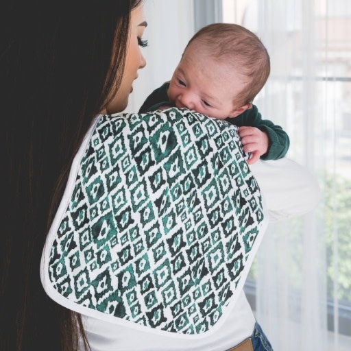 Copper Pearl 3 PACK PREMIUM BURP CLOTHS - BISON