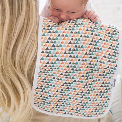 Copper Pearl 3 PACK PREMIUM BURP CLOTHS - BISON