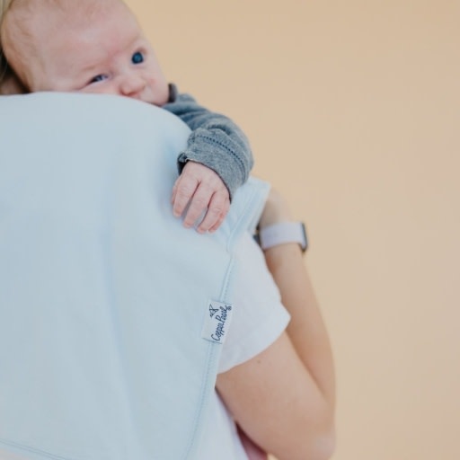 Copper Pearl 3 PACK PREMIUM BURP CLOTHS - BENNIE