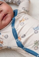 Copper Pearl NEWBORN KNOTTED GOWN - RYDER