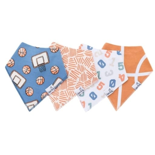 Copper Pearl 4 PACK BABY BANDANA BIBS - DUNK