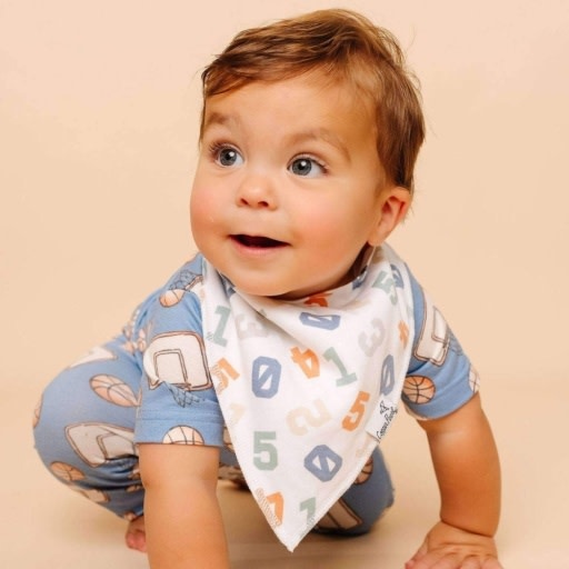 Copper Pearl 4 PACK BABY BANDANA BIBS - DUNK