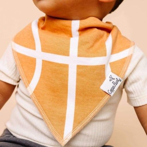 Copper Pearl 4 PACK BABY BANDANA BIBS - DUNK