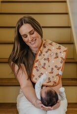 Copper Pearl 3 PACK PREMIUM BURP CLOTHS - BOONE