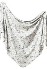 Copper Pearl KNIT SWADDLE BLANKET - ALTA