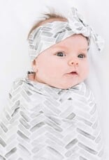 Copper Pearl KNIT SWADDLE BLANKET - ALTA