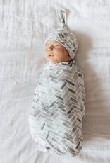 Copper Pearl KNIT SWADDLE BLANKET - ALTA