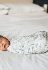 Copper Pearl KNIT SWADDLE BLANKET - ALTA