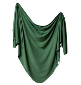 Copper Pearl KNIT SWADDLE BLANKET - ALDER
