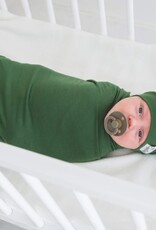 Copper Pearl KNIT SWADDLE BLANKET - ALDER
