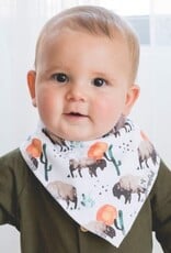 Copper Pearl 4 PACK BABY BANDANA BIBS - BISON