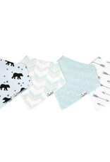 Copper Pearl 4 PACK BABY BANDANA BIBS - ARCHER