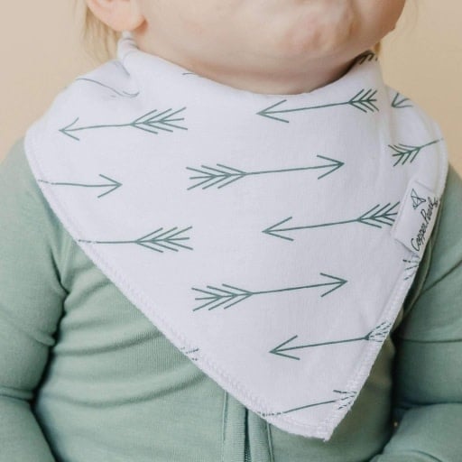 Copper Pearl 4 PACK BABY BANDANA BIBS - ARCHER