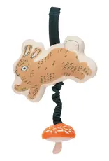 Manhattan Toy Button Bunny Pull Musical Take Along Toy