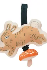 Manhattan Toy Button Bunny Pull Musical Take Along Toy