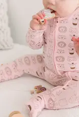 Kickee Pants Print Convertible Coverall - Shrinking Violet Animals