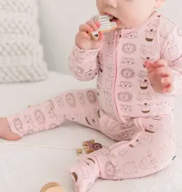 Kickee Pants Print Convertible Coverall - Shrinking Violet Animals