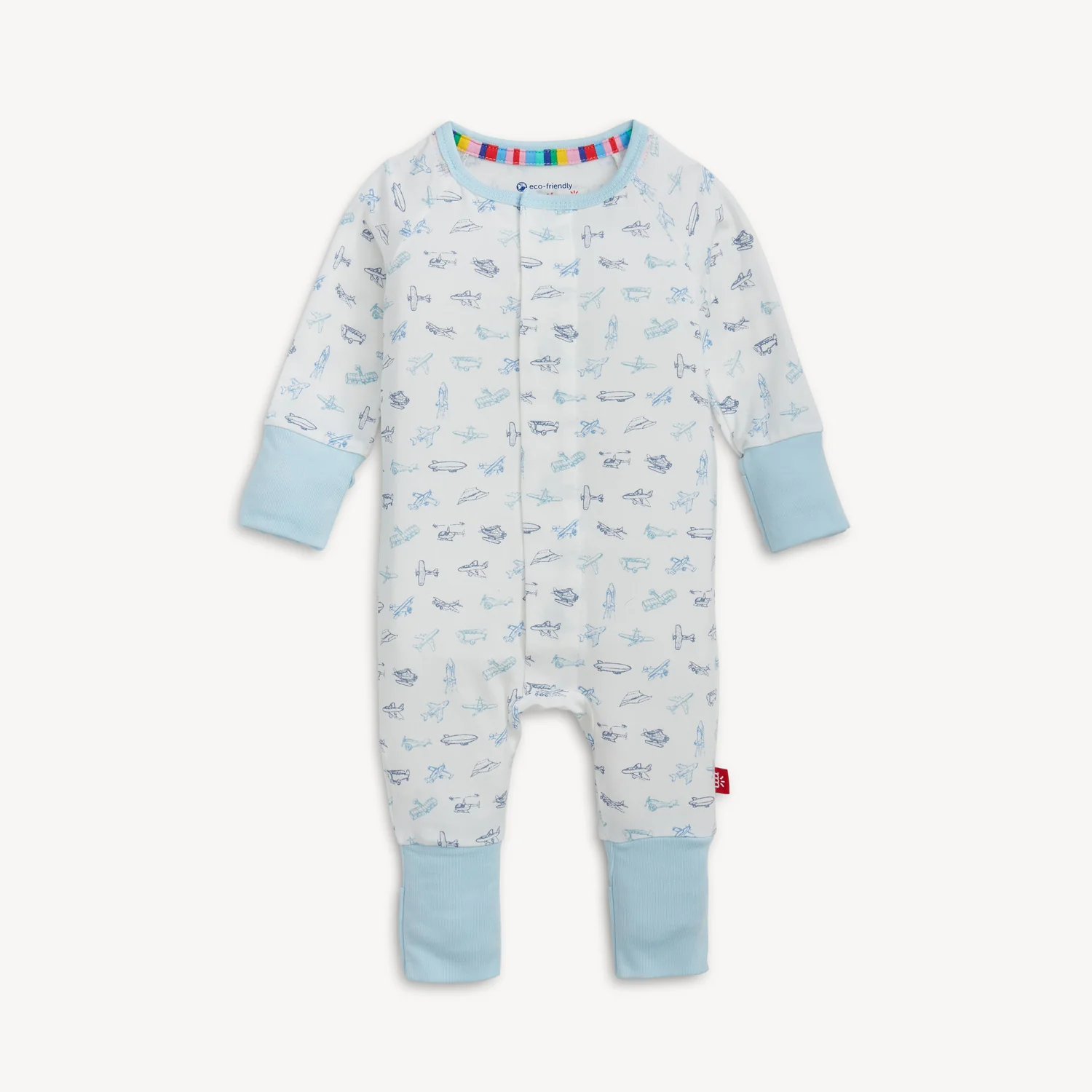 Magnetic  Me Airplanes Modal Convertible Coverall