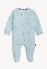 Magnetic  Me Serene Safari Blue Modal Footie