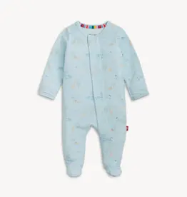 Magnetic  Me Serene Safari Blue Modal Footie
