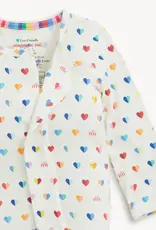 Magnetic  Me Branded Heart Modal Footie