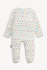 Magnetic  Me Branded Heart Modal Footie