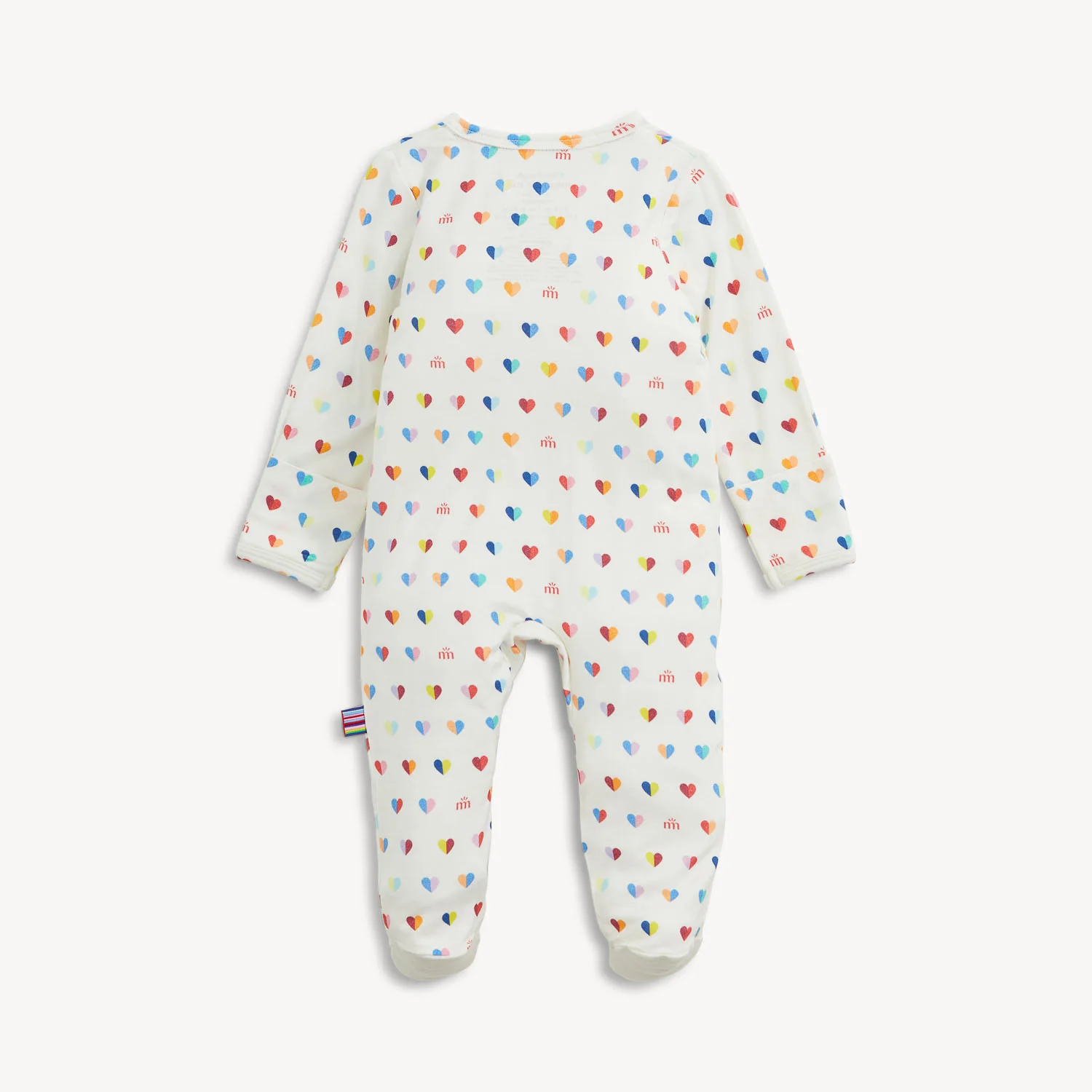 Magnetic  Me Branded Heart Modal Footie