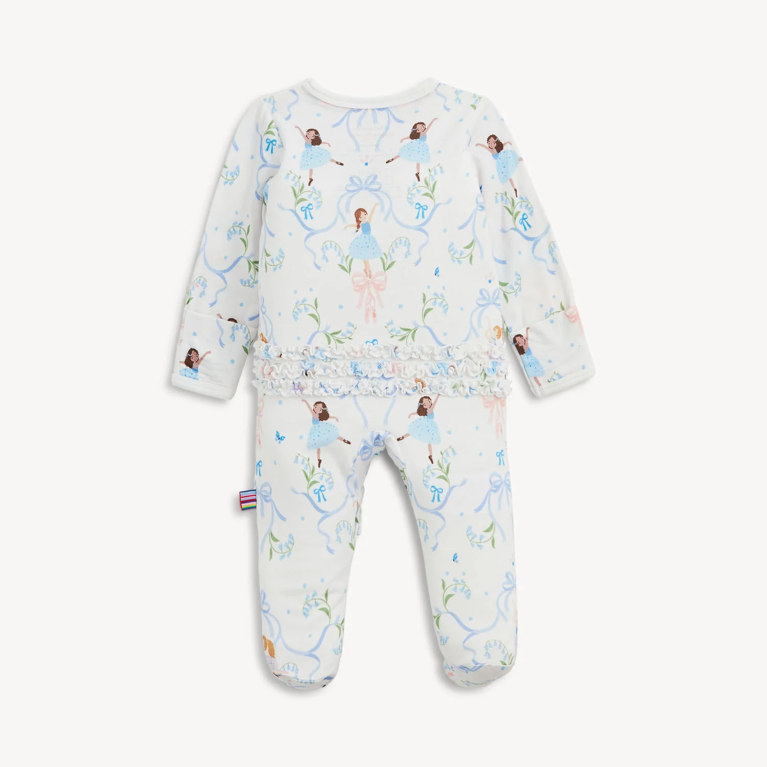 Magnetic  Me It Takes Tutu Modal Ruffle Footie