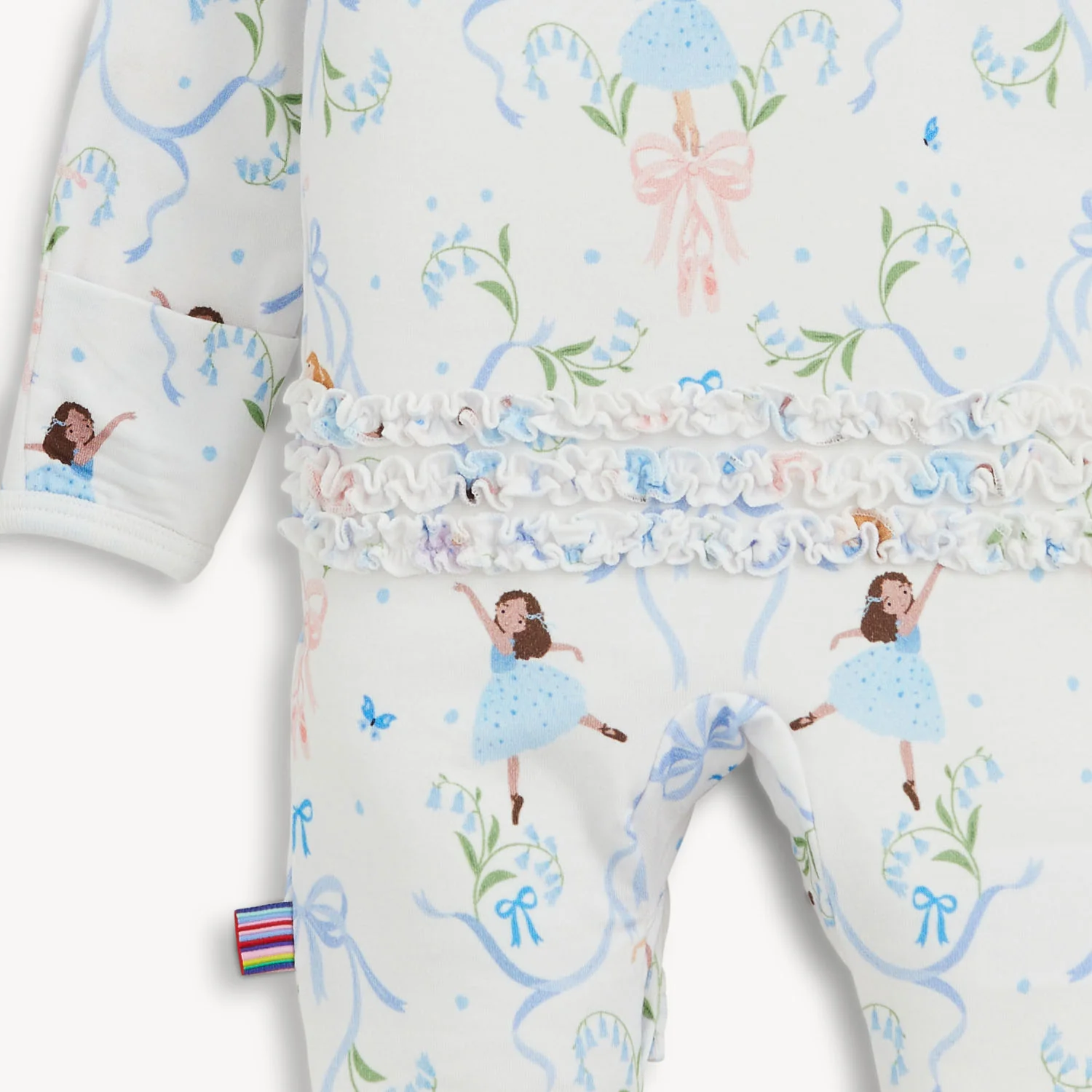 Magnetic  Me It Takes Tutu Modal Ruffle Footie