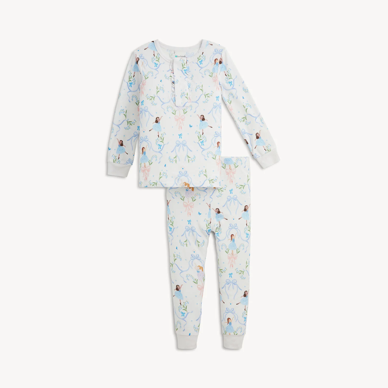 Magnetic  Me It Takes Tutu Modal Ruffle LS Pant PJ Set