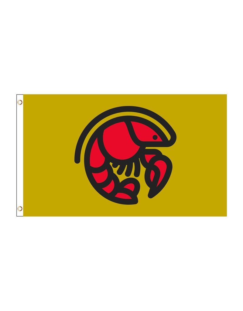 3X5 Crawfish Icon Flag