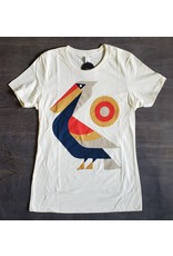 Perched Pelican Womens Tee