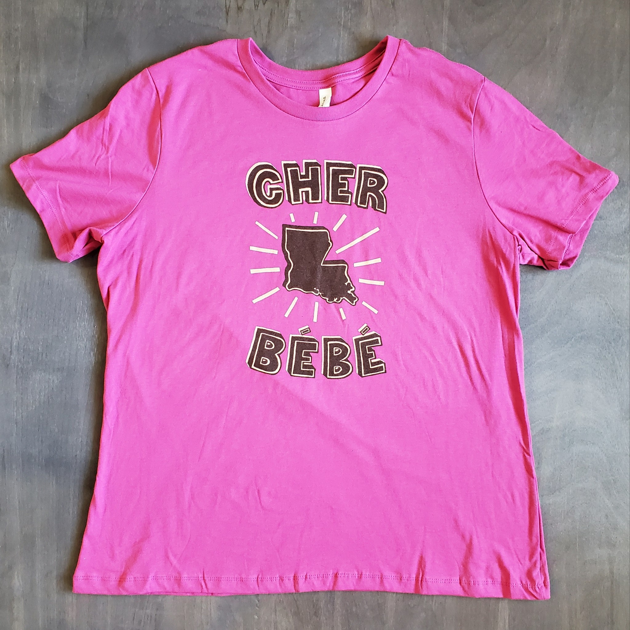 Cher Bebe Womens Relaxed Fit Tee Parish Ink