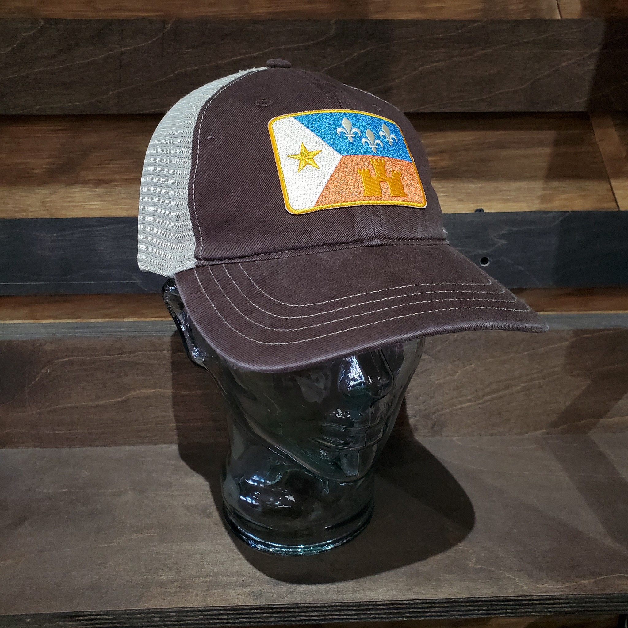 unstructured trucker hat