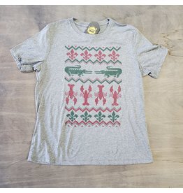 Cajun Christmas Womens Relaxed Fit Tee