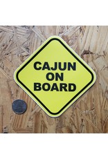 Cajun On Board Sticker