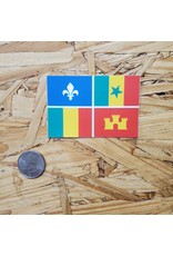 Creole Flag Sticker