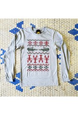 Cajun Christmas Sweater Mens LS Tee