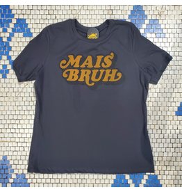 Retro Mais Bruh Womens Relaxed Fit Tee