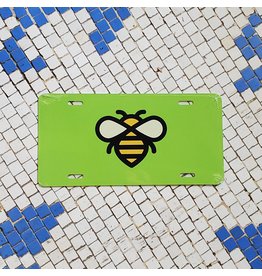 Honeybee Icon License Plate