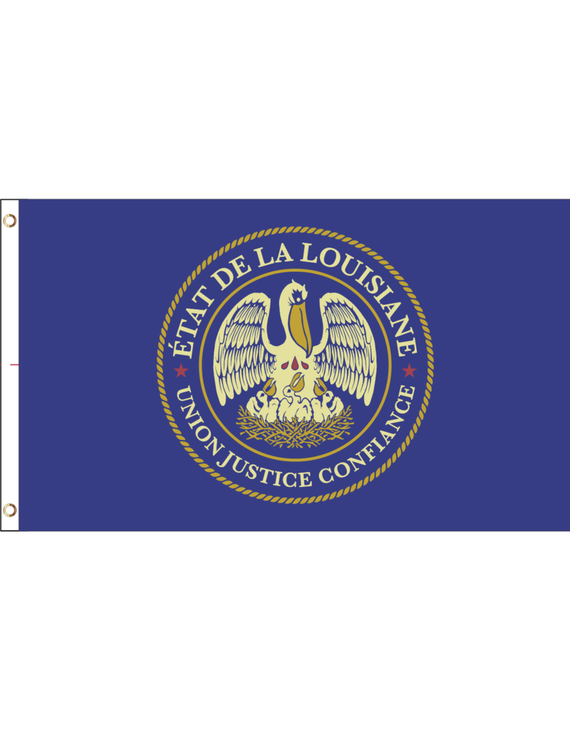 3x5 State Seal Flag (FRENCH)