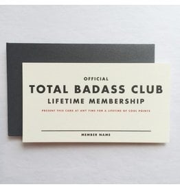 Membership: Badass Mini Card