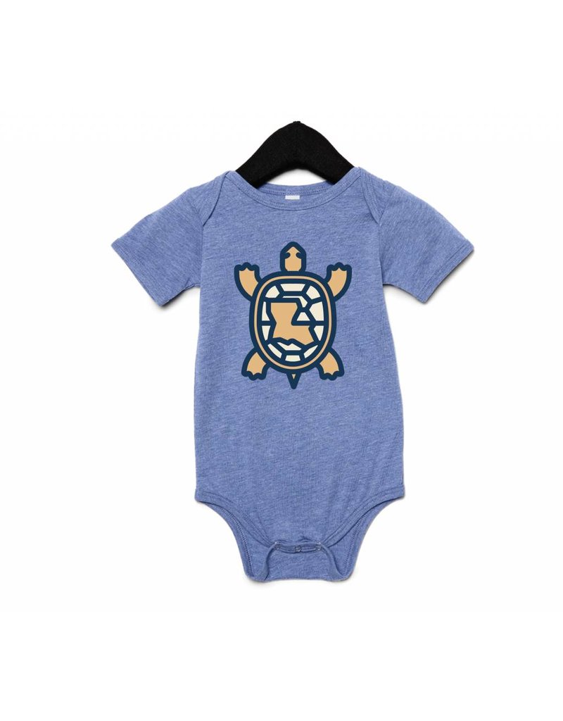 turtle onesie baby
