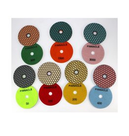 PIND41500 PINNACLE 4" 1500 GRIT DRY PREMIUM POLISHING PAD