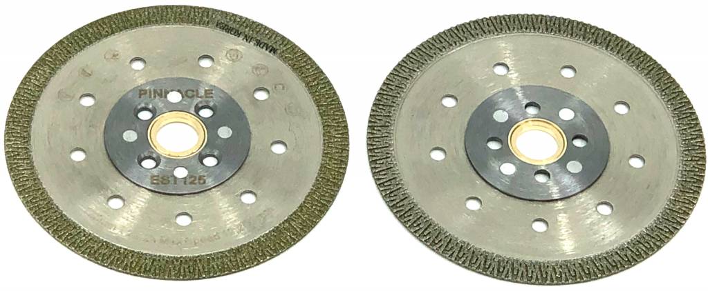 EST125 5" ELECTROPLATED SILENT TURBO BLADE FOR MARBLE