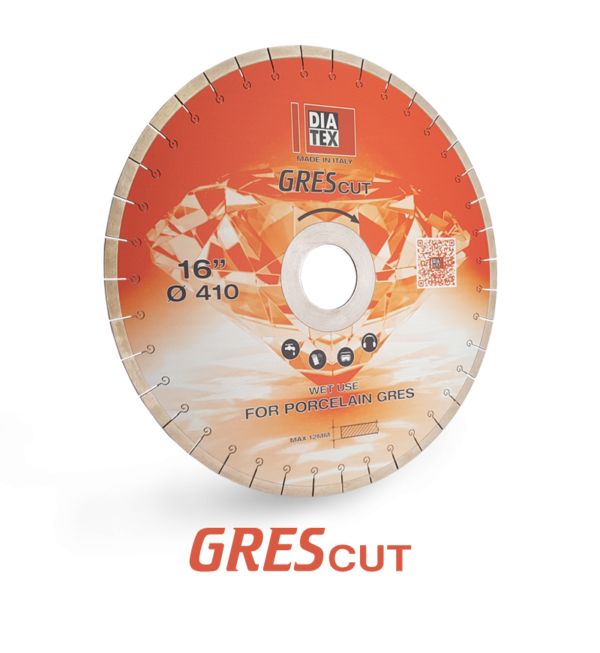 DIATEX NEOLITH GREScut BRIDGE SAW BLADE 16" SILENT CORE